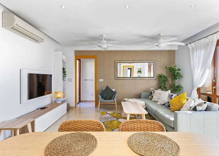 アパート 2 Bedroom Thalassa With Sea And Sunset Views, Aphrodite Hills